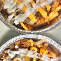 Steak Fries · Your Choice of Philly Cheese Steak Beef/Chicken, Fries