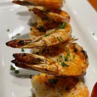 Side Of Grilled Shrimp (6) · 6 pieces of shrimp  grilled w/ garlic & olive oil