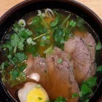 Steamed Beef Ramen  清味牛肉面/刀削面 · Steamed Beef Soup with Hand pulled Noodle or Sliced Noodle