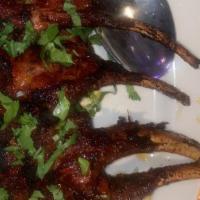 Grilled Lamb Chops · Our chef's specially marinated grilled lamb chops.