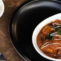 Chattinad · Boneless chicken cooked in South Indian delicacy sauce.