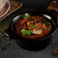 Chettinad Chicken · Prepared with traditional south indian spices in Chettinad style