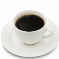 Americano · Espresso with hot water. The smaller the size, the 