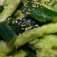 Cucumber 黄瓜 · Less spicy.