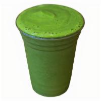 Kale Smoothie™ · Kale, pineapple, banana and apple juice.