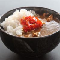 Curry Rice · Curry sauce over rice.