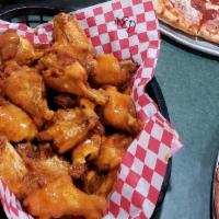 12 Wings · additional charge for sauces
