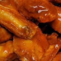 36 Wings · additional charge for sauces