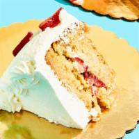 Tres Leches Cake Slice · A perfect cake for all occasions! We drench our famous vanilla cake with 3 types of milk and...