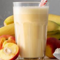 Mango Dream Smoothie · Smoothie full of mango, strawberry, and frozen coconut milk. Your choice of fresh orange jui...