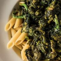 Broccoli Rabe · sautéed broccoli with garlic & oil.