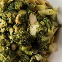 Broccoli · sautéed broccoli with garlic & oil.