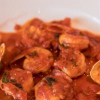 Shrimp Marinara · in a mild marinara sauce.