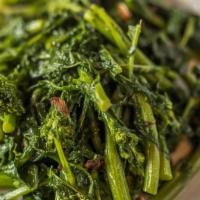 Sautéed Broccoli Rabe · All of the above vegetables sautéed with fresh garlic olive oil & cherry peppers.