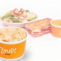 Mac And Soup/Salad/Sandwich · Your choice of mac paired with any soup, salad or sandwich