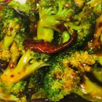 Broccoli With Garlic Sauce · Spicy.