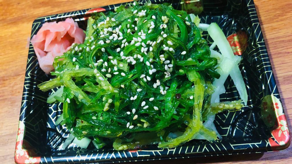 Seaweed Salad With Mango · Seasoned seaweed and jicama in house dressing.