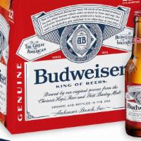 Budweiser 12Oz Bottle · Budweiser beer is a medium-bodied, American-style lager beer. Brewed with high quality barle...