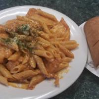 Pasta With Meatballs · Choice of spaghetti or ziti