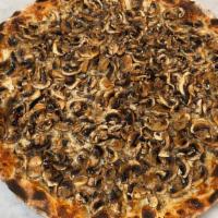 Mushroom · Mushrooms, Mozzarella, Pecorino Romano