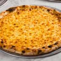White Pie · Mozzarella, Seasoned Ricotta, and Fontina Cheese