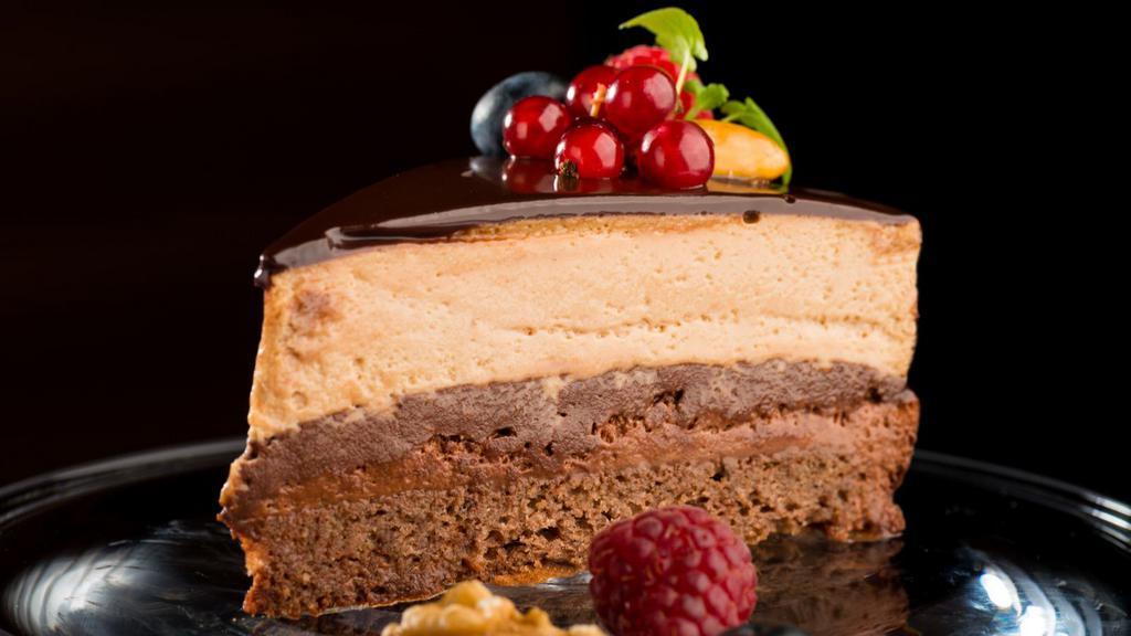 Tripple Chocolate Cake · Homemade triple chocolate cake.