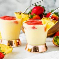 The Sweet Smoothie · Mango, strawberry, pineapple and frozen yogurt.