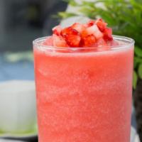 Strawberry Slush (Non-Dairy) 士多律粒粒爽 · Strawberry Slush (Non-Dairy)