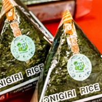 Onigiri Crabmeat · -Triangle Rice Ball, Imitation Crabmeat, Mayo
