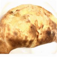Vegetable Calzone · Your choice of broccoli, mushrooms or spinach.
