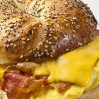 Breakfast Meat, Egg & Cheese · 2 Eggs, Bacon, Sausage or Ham