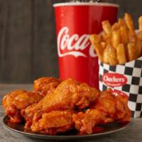 5 Piece Classic Wings Combo · Let these wings take you higher. 5 crispy and juicy bone-in classic wings sauced and tossed ...