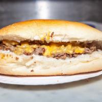 Cheesesteak Sub · Shredded steak topped with classic cheese.