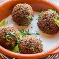 Falafel · Vegan, gluten free. Choice of quantity available.