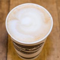 Au Lait · House brewed drip coffee, topped with perfectly frothed steamed milk of your choice!