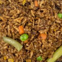 Fried Rice (Pint) · Ingredients: rice, chicken, mixed vegetables, soy sauce, salt.