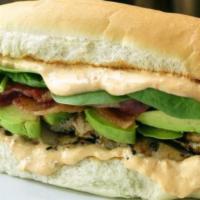 Chicken Avocado · Grilled chicken, avocado and mayo with your choice of cheese.