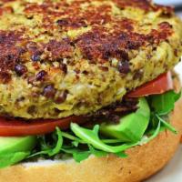 Create Your Own Veggie Burger · Vegetarian. Served on bun.
