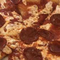 Pizza Pepperoni · Pomodori, mozzarella, Italian salami.