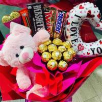 Assorted Chocolate Bouquet · The perfect gift For the chocolate lovers. Great for any occasions.

customize available. Ca...