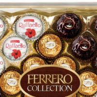 Ferrero Rocher Chocolate · 24Pc Chocolates in a box. 
Ferrero Rocher