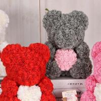 Silver And Pink Rose Teddy Bear · Perfect gift for any occasion.

Enjoy our passionate and romantic rose teddy bear that last ...