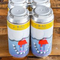 Daydreamer - 5.7% 4 Pack 16 Oz Cans  · Foeder fermented Golden sour  -5.7%
Our Loral hopped Pilsner was fermented and aged in an oa...