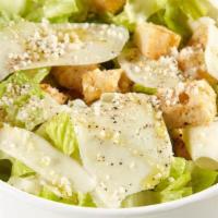 Farinella Caesar Salad · Classic Caesar Salad served with Croutons and Shaved Parmigiano Reggiano