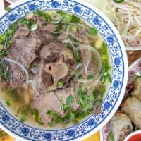 Pho 3 · Oxtail, well-done brisket and flank in our pho broth
