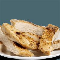 Breaded Chicken Strips - 6 Grilled Chicken Strips · Contains: 6 Grilled Chicken Strips