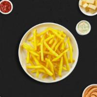 Fries And Shine · Idaho potatoes cut into cubes and stir fried.