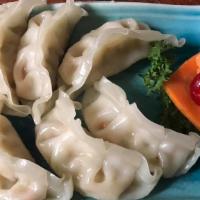 Yasai Gyoza  · Steamed vegetable dumplings, 6 pcs