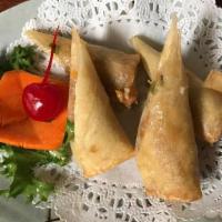 A 9. Harumaki · Beef & vegetable spring rolls, 2 pcs