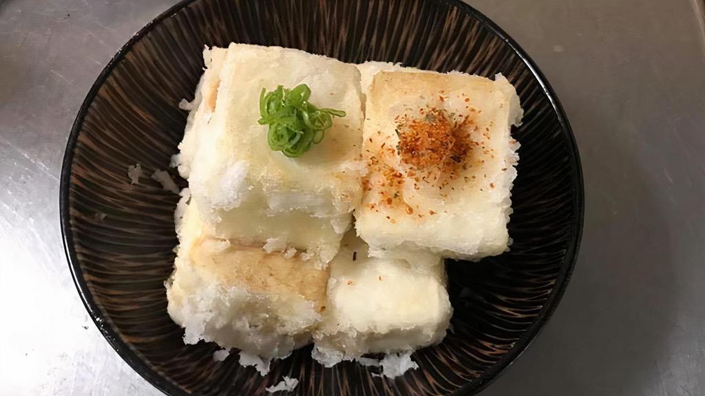 A 10. Agedashi Tofu · Deep fried tofu